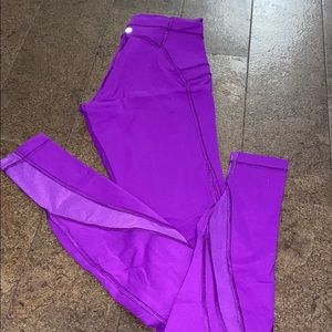 Purple Lululemon Leggings